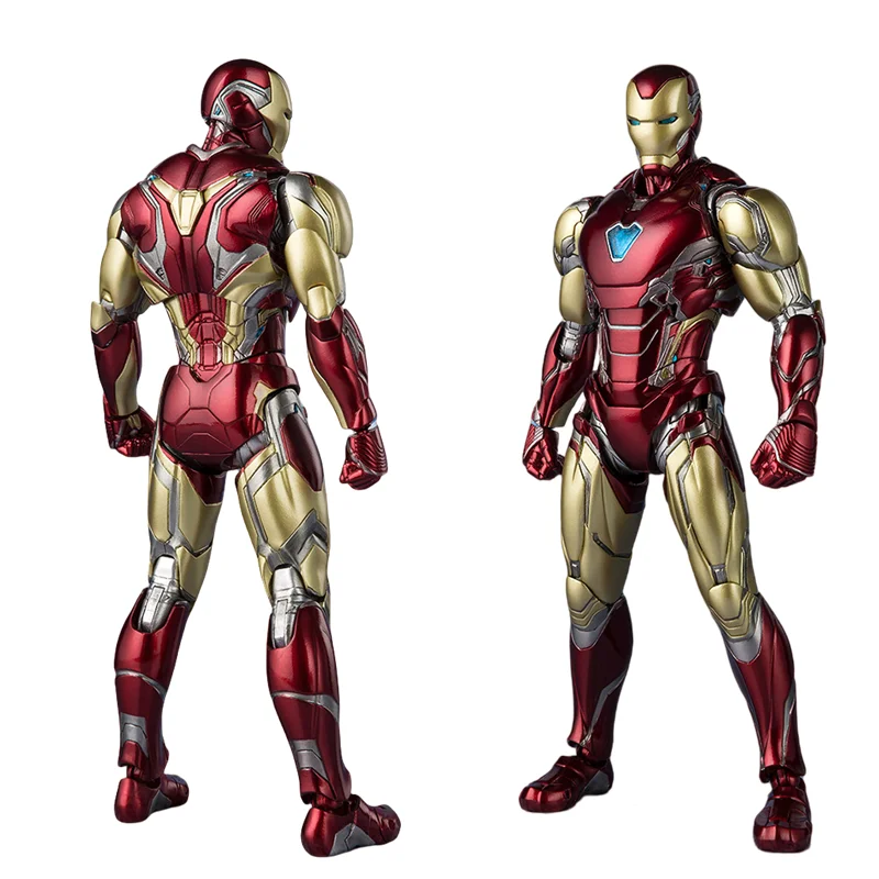 アベンジャーズアイアンマン MK47 MK85 アクションフィギュア可動手作りモデル収集デスクトップ装飾おもちゃ子供フェスティバルギフト