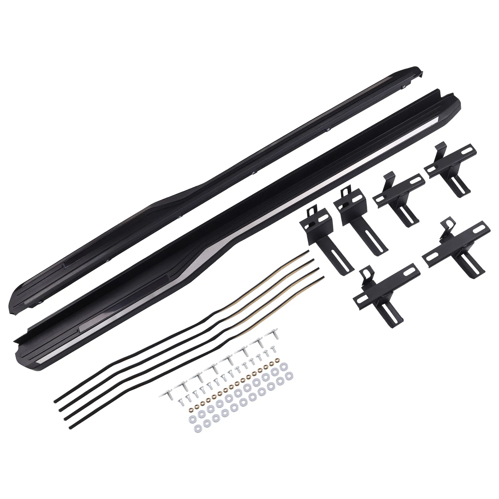 

Боковые пороги-подножки для Honda CR-V 2023 2024 2025, черные и серебристые, левая и правая