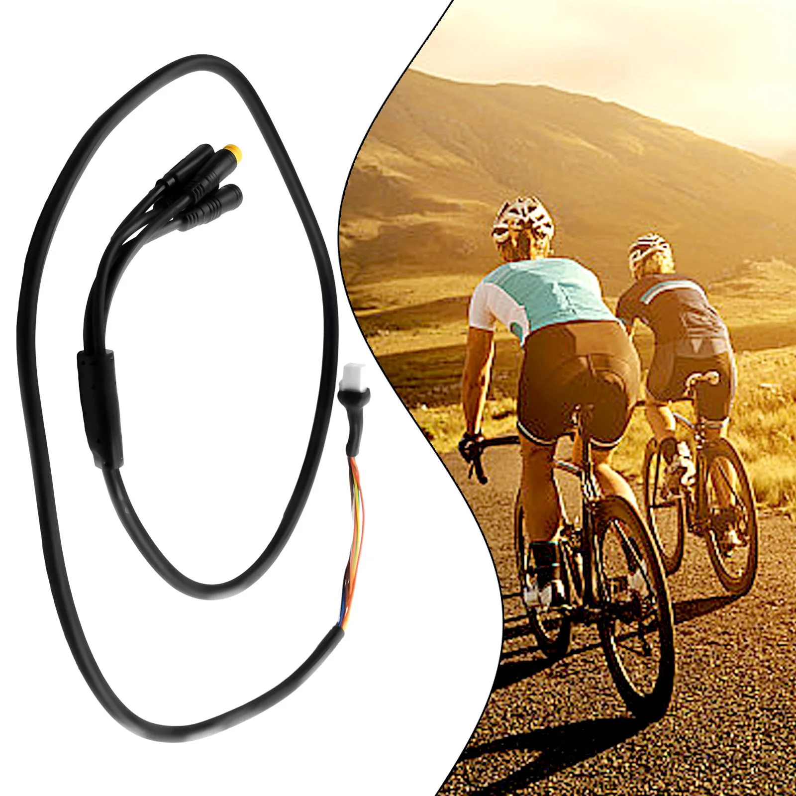 Bicycle Parts Motor Cable Cycling Outdoor 1PCS Black E-bike Accessories For Bafang M400 G330 G510 M620 Pratical