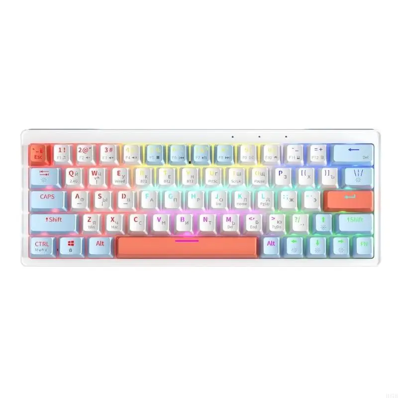 

H37B Russian Mechanical Keyboard Game Keypad LED Backlit for Notebook Mechanical