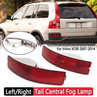 1PC Red Rear Bumper Tail Central Fog Lamp Reverse Reflector Brake Lights For Volvo XC90 2003-2006/XC90 2007-2014 8693009 8693008