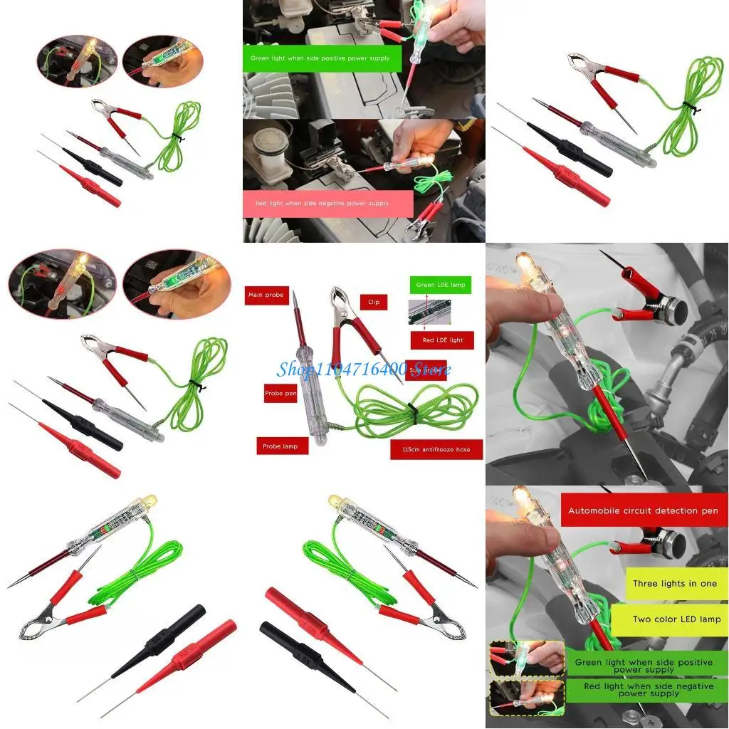 

y1gd Car Truck Circuit Tester Light Bulb Automobile Repair Tool Multifunctional Electrical Tester Pen Vehicle Repair Pen