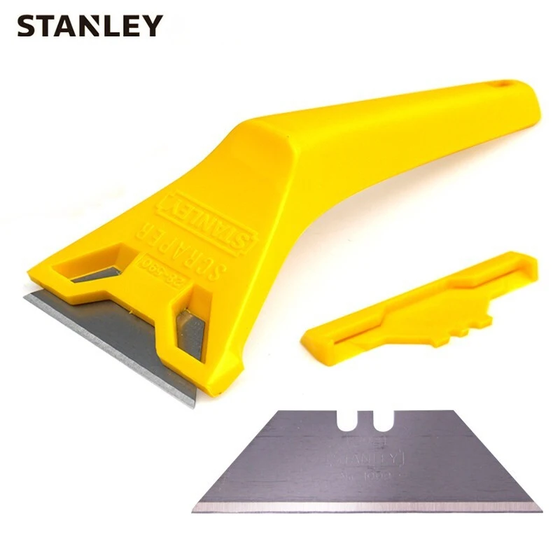 Imagem -02 - Stanley 2859381c Rodo Plano Azulejo de Vidro Ferramentas de Limpeza Espátula Remoção de Espátula de Borracha Raspador