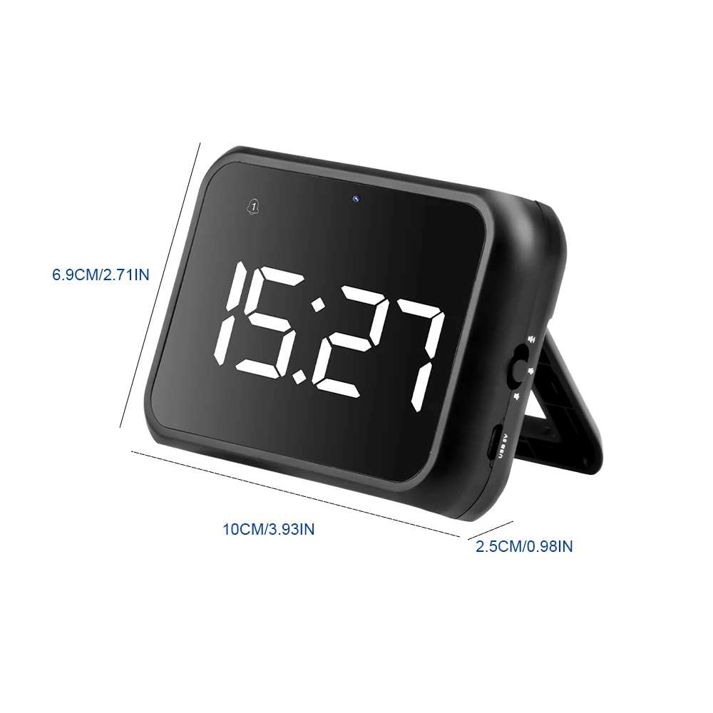 4K HD WIFI Clock Camera Micro Cam IR Night Vision Alarm Camera Home Security Mini DVR Remote Monitor