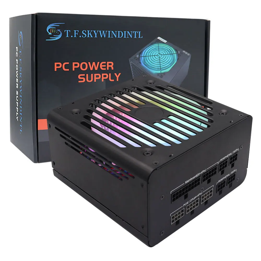 700w Vollständig Modulare ATX Gaming Netzteil-80Plus Gold Zertifiziert-Ideal für High-Performance Gaming desktops – Detail 7