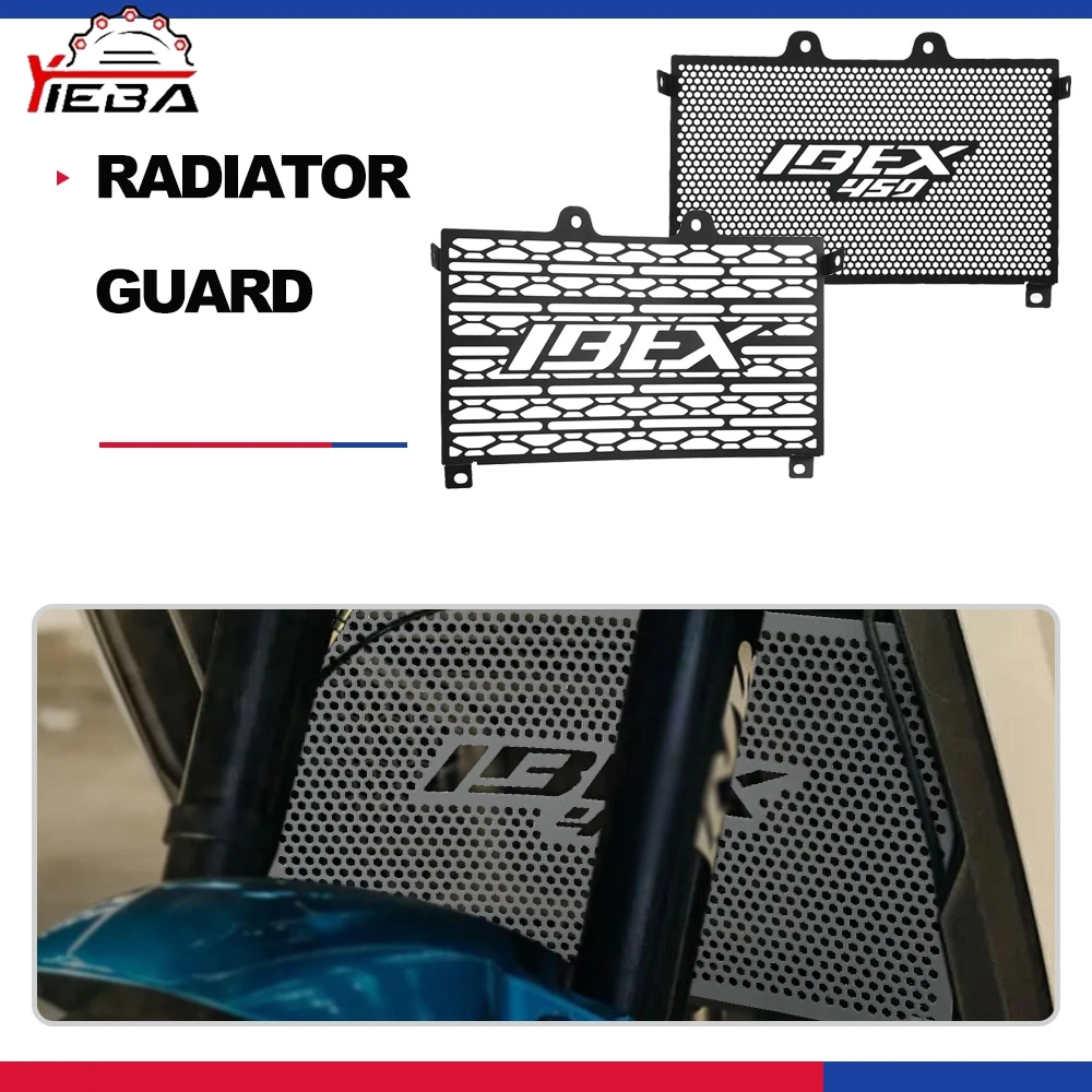 

Новинка для CFMOTO Ibex 450 2024-2025-2026, алюминиевая решетка радиатора, защитная решетка, аксессуары для мотоциклов