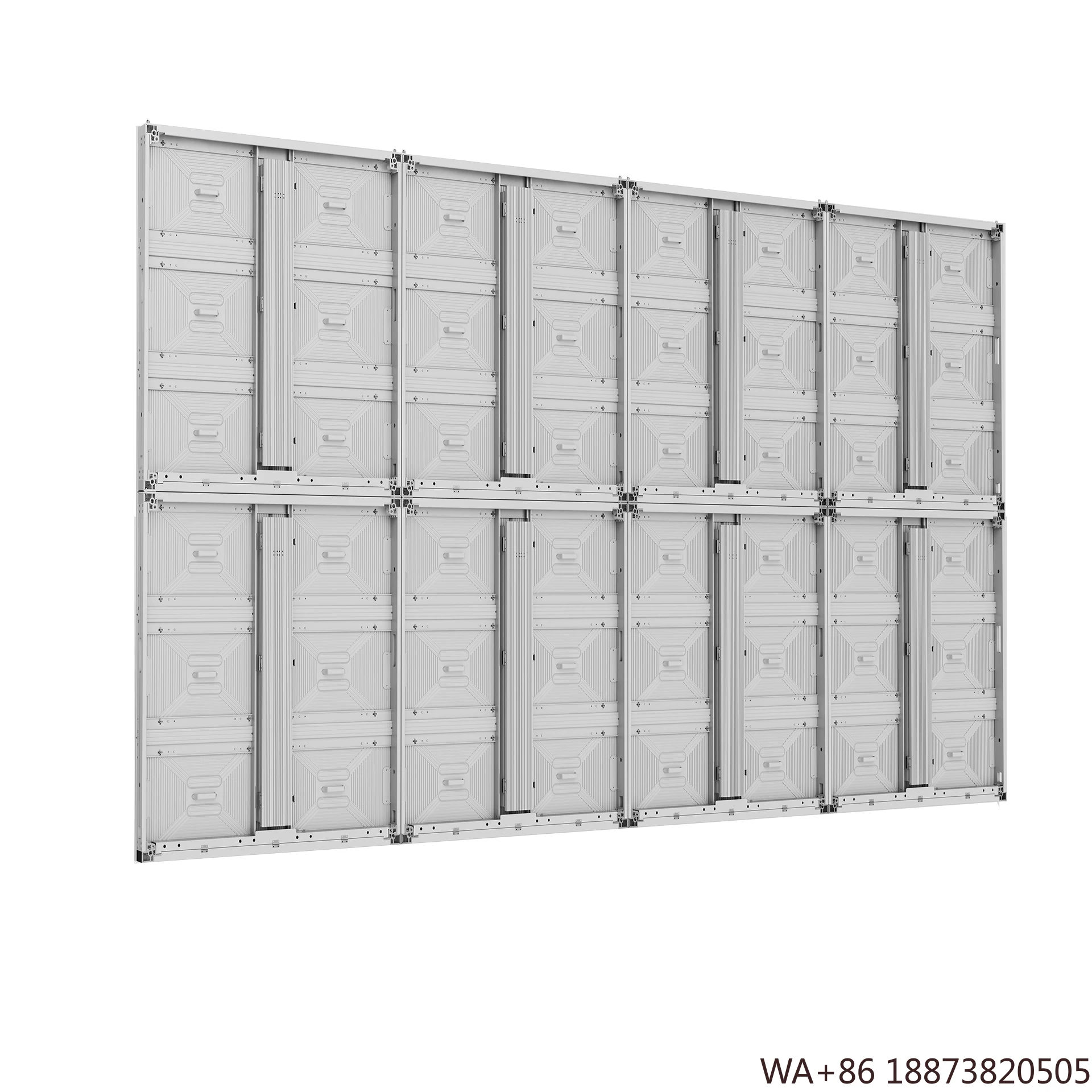 LED Display Outdoor Waterproof P5 P6 P8 P10 Front Maintenance Naked Eye 3D Light Emitting Di for Public Building Area