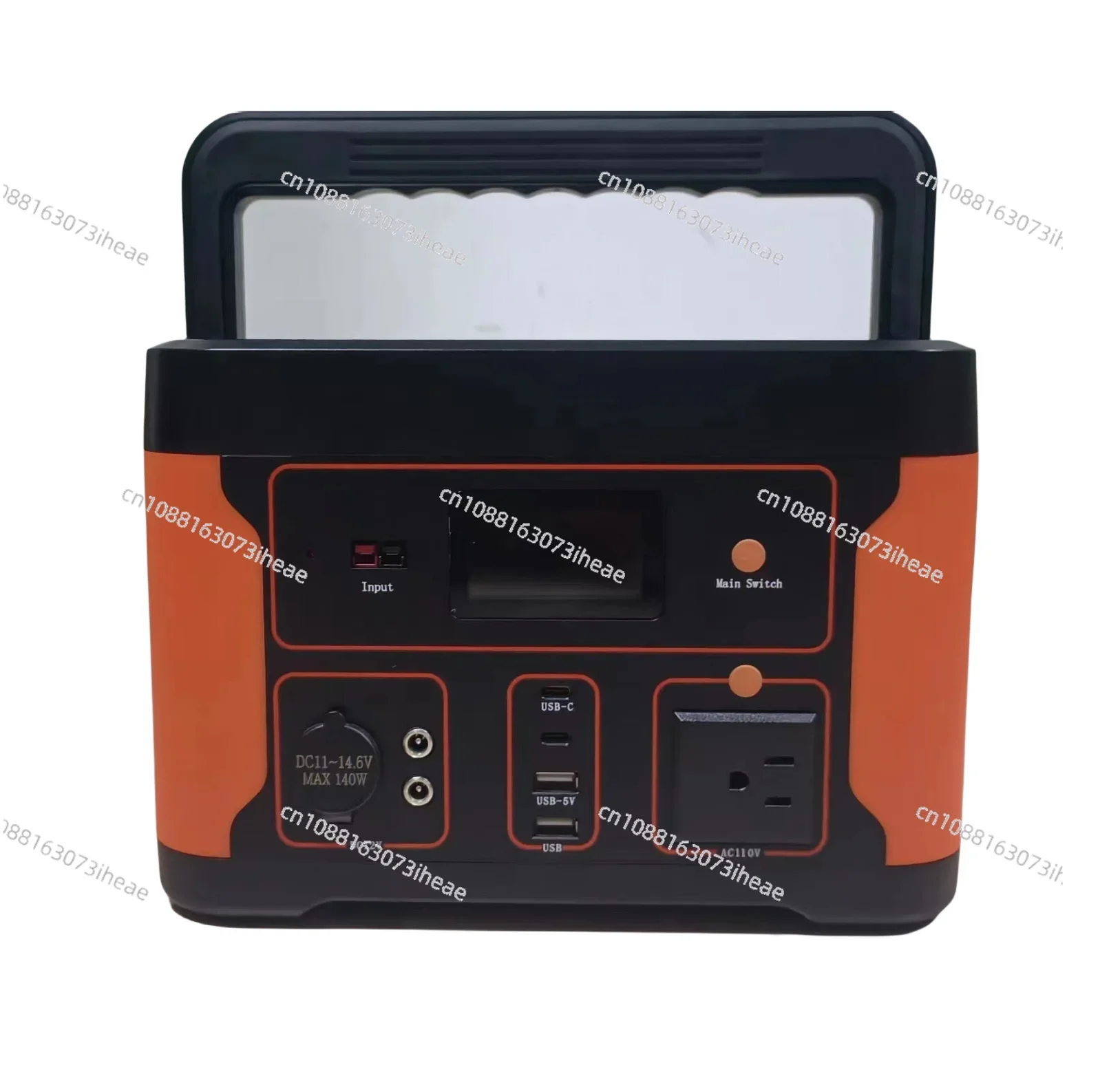 

Склад Европы, США, Прямая поставка, мощный аккумулятор 600 Вт, быстрое зарядное устройство, уличная электростанция со светодиодным дисплеем