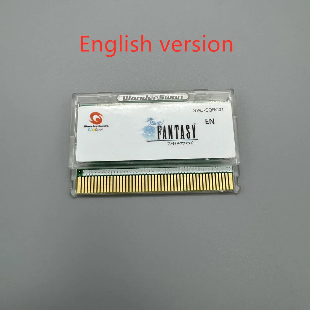 خرطوشة حبر لعبة بطاقة الألعاب لـ Wonder Swan Color WSC WS WSCC