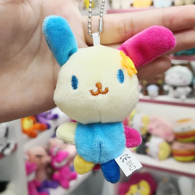 سانريو Usahana أفخم شغل القبيح لطيف الفتيات أكياس دمية المفاتيح الأطفال المدرسية سستة تزيين مُثبت اللعب بالجملة