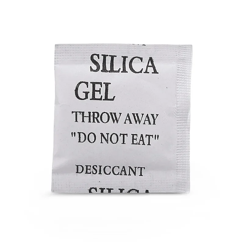 50/100 Packs Non-Toxic Silica Gel Desiccant Damp Moisture Dehumidifier For Kitchen Room Living Absorber Bag Clothes Food Storage