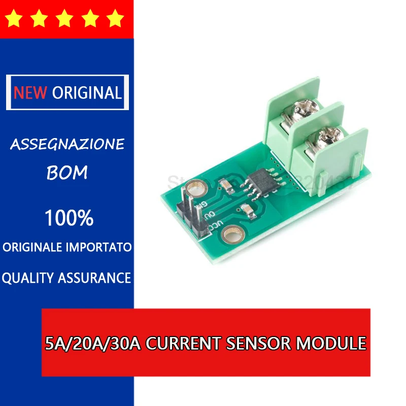 5A/20A/30A current sensor module ACS712ELCTR-05B/20A/30A current inductor