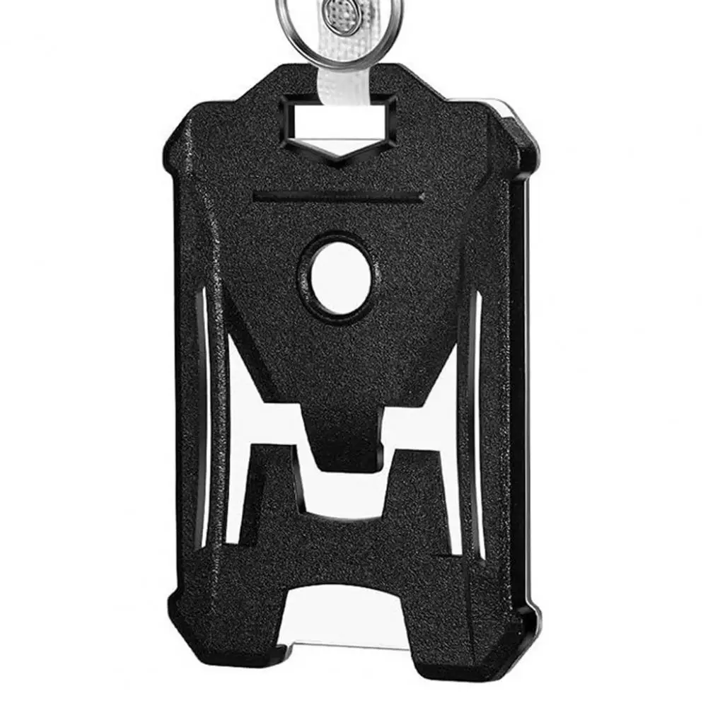 Keychain Badge Reel Combo Easy Pull Badge Holder Easy-pull Buckle Badge Holder with Stainless Steel Cord Heavy-duty Extendable