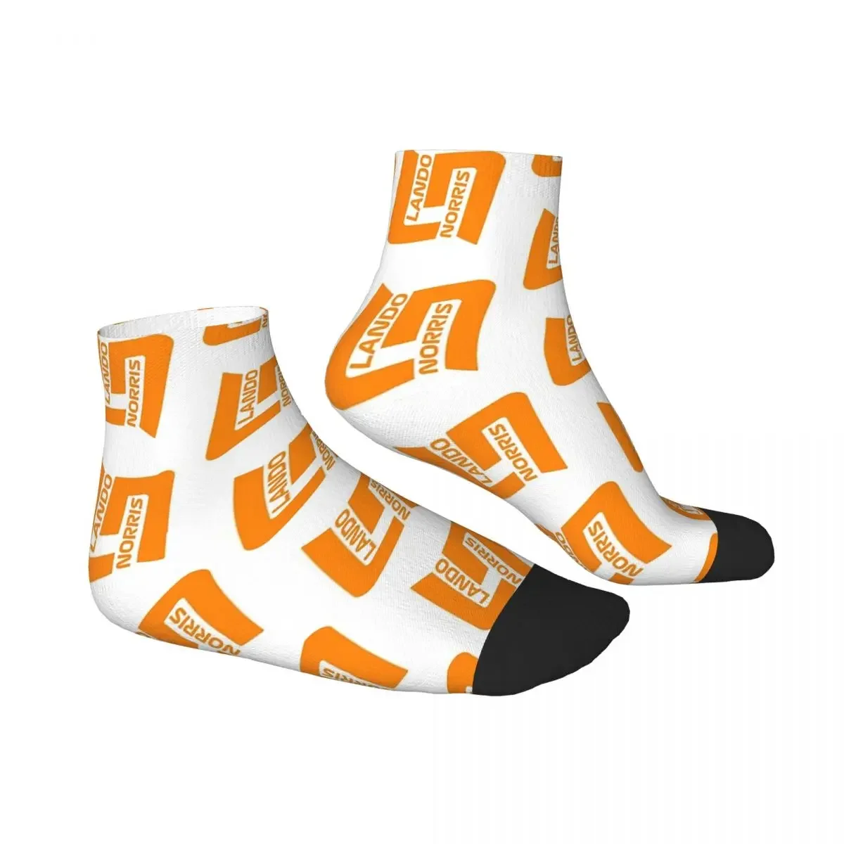 Lando Norris LN 4 Socks Harajuku Sweat Absorbing Stockings All Season Socks Accessories for Man's Woman's Gifts