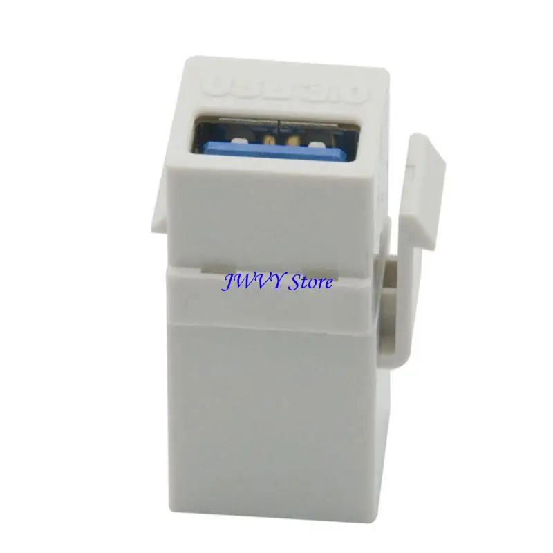 573a USB A Weibchen zu einem weiblichen Keystone -Koppler -Adapter