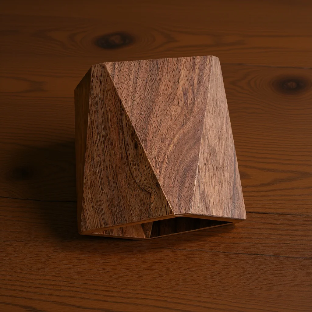 

1Pcs Black Walnut Wood Pen Holder Solid Wooden Stationery Box for Desk Organizer Storage Home Office School Supplies Creative