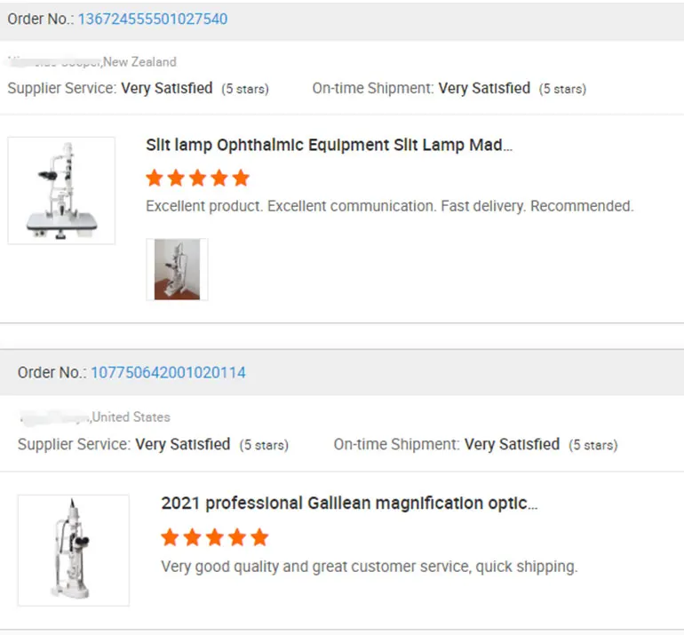 Professional 5 Step Digital Slit Lamp Ophthalmic Equipment with Applanation Tonometer