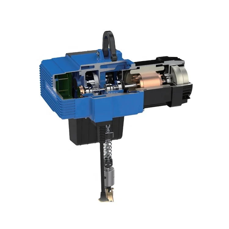 Wholesale Price Lifting 125kg 4m 1/12m/min Intelligent Variable Frequency Chain Hoist With Wireless Remote Control