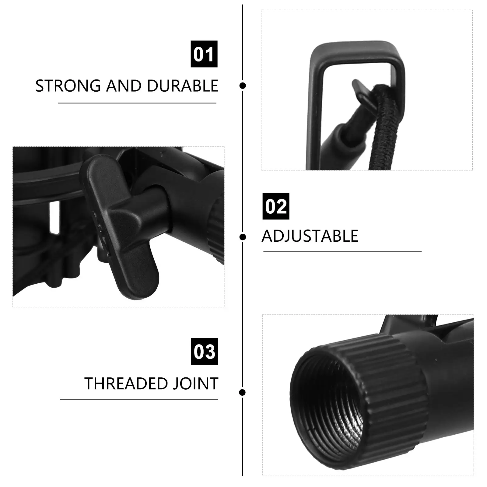 

Universal Shockmount For Microphone Anti Vibration Suspension Clip Alloy Stand Mic Holder Studio Condenser Isolation Mount Live