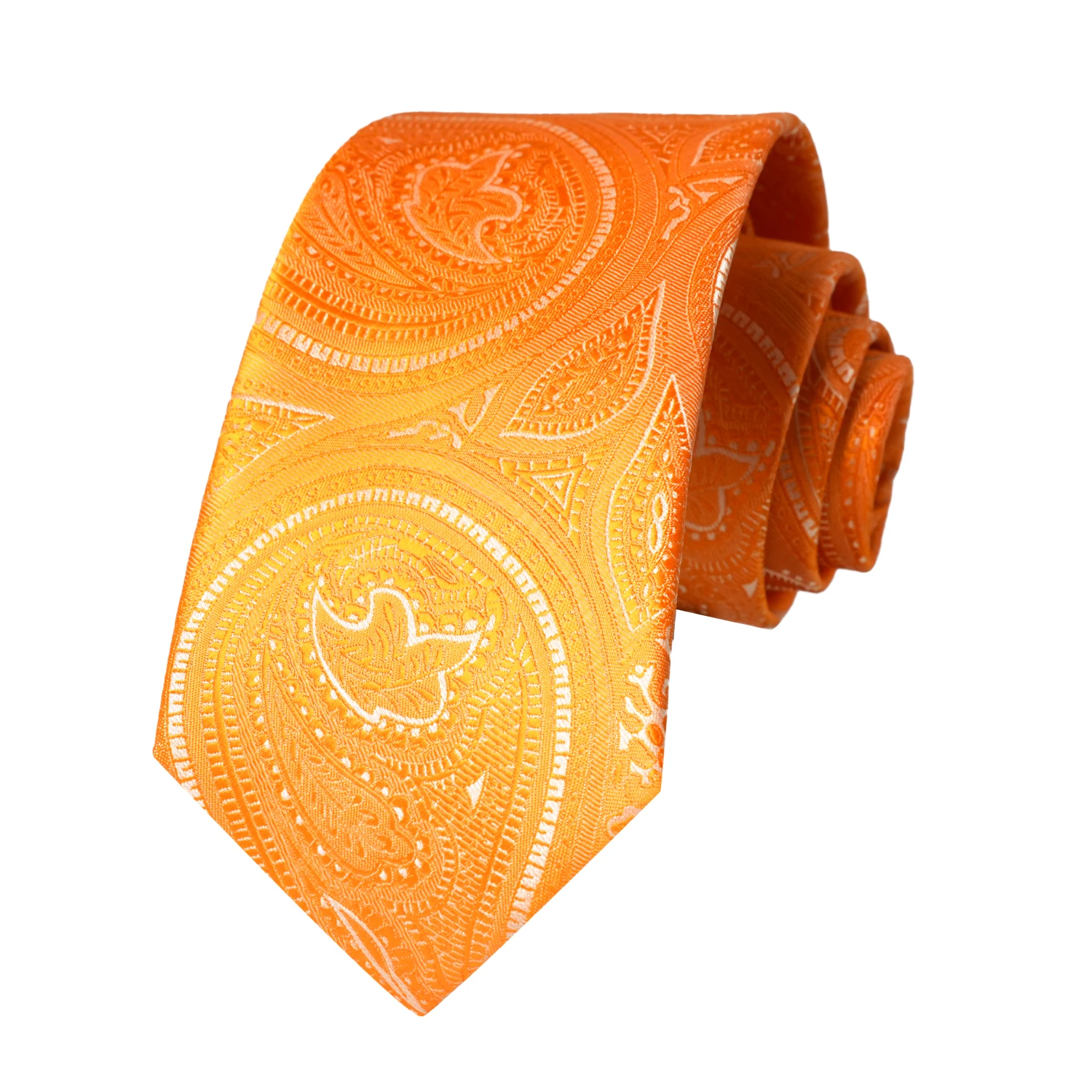 Herren Paisley Jacquard Krawatte Luxuriöse Polyester-Seidenkrawatte Klassische Formelle Business-Hochzeits-Party-Krawatte Modisches Anzug-Accessoire – Detail 18