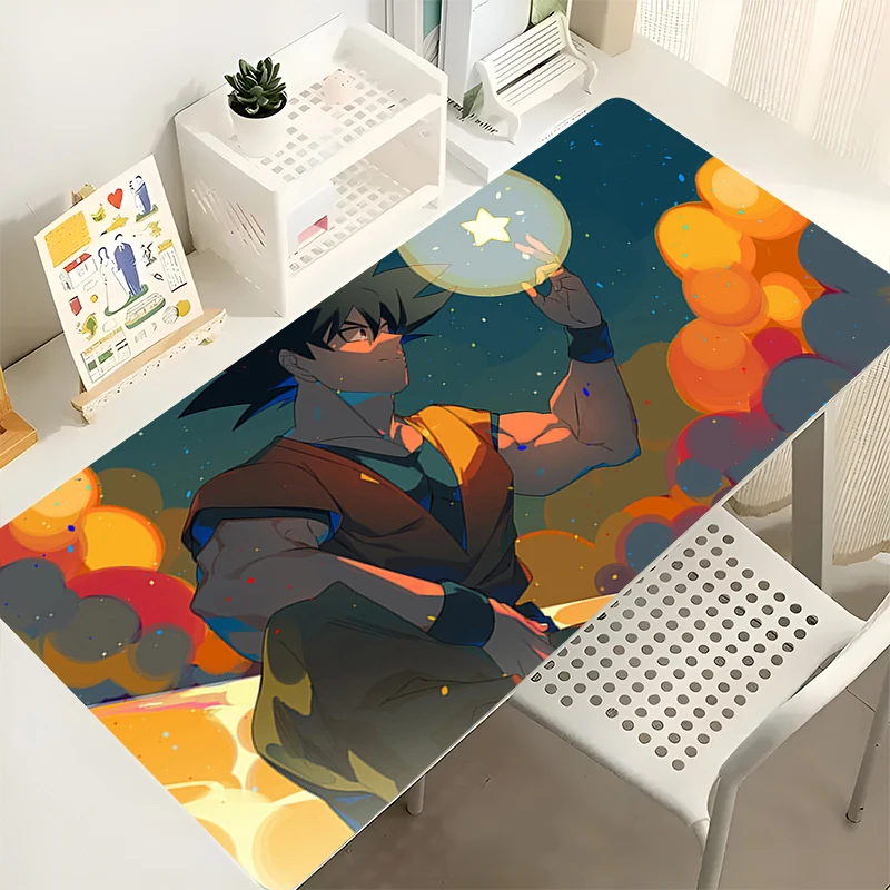 

Mouse Pad PC Accessories Keyboard Pad Office Desk Mat Anti Slip Anime Mousepad Rubber Dragon Ball Gaming Mats Large Extended Pad