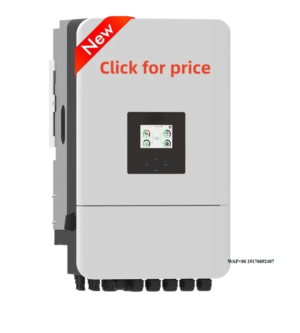 Deye Sun-8k-sg05lp1-eu-sm2 Dye 8kw Single Phase Hybrid Solar Power Inverter 48v to 220v Dc to Ac Inverter