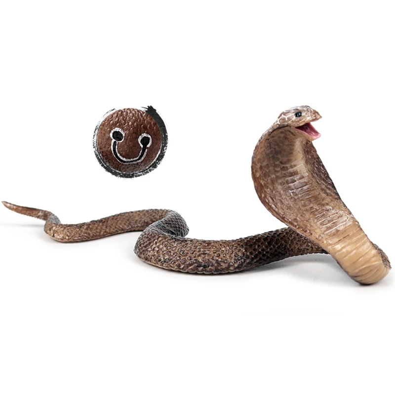 Realistic Simulation Rubber Snake Toy Garden Joke Prank Gift Halloween