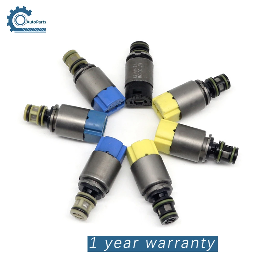 6HP19 6HP26 6HP32 ZF6HP19 ZF6HP26 ZF6HP32 Transmission Solenoid Valve 7PCS 1068298044 For BMW X3 X5 Audi A6 A8 Q7