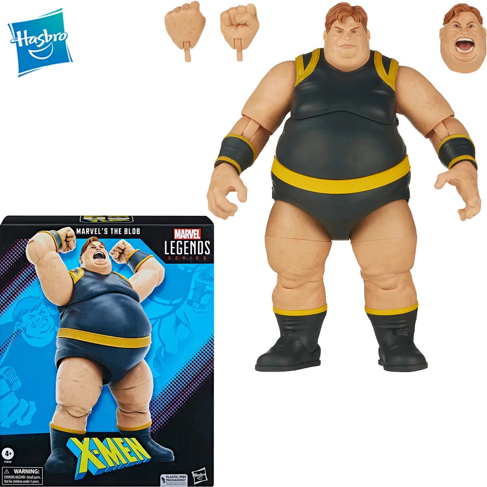 

[В наличии] Hasbro Marvel Legends The Blob 3 Аксессуары 6-дюймовая экшн-фигурка, оригинальная игрушка, Коллекционная модель в подарок