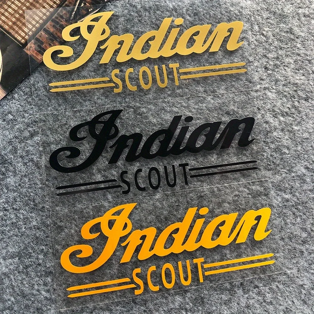 Indian Sticker Vintage Locomotive Motorcycle Fuel Tank Body Sticker Motor Bike Waterproof Decal Accessories for Harley-Davidson
