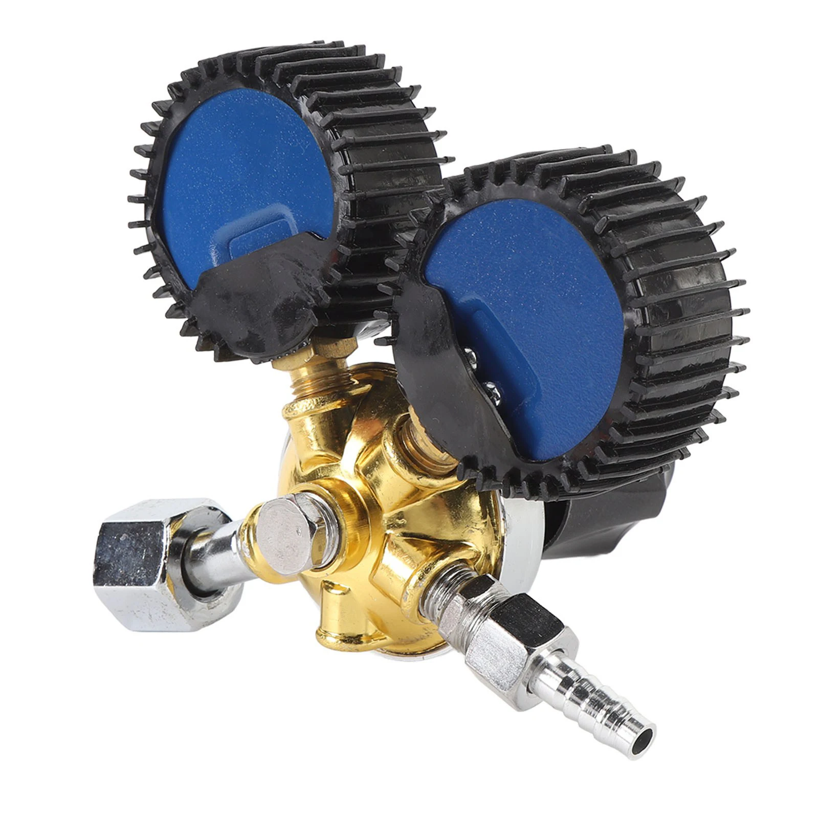 Regulador de CO2 2 medidores Control de doble etapa Construcción metálica M16x1.5 /8in-14 Out para regulador de CO2 de presión de CO2