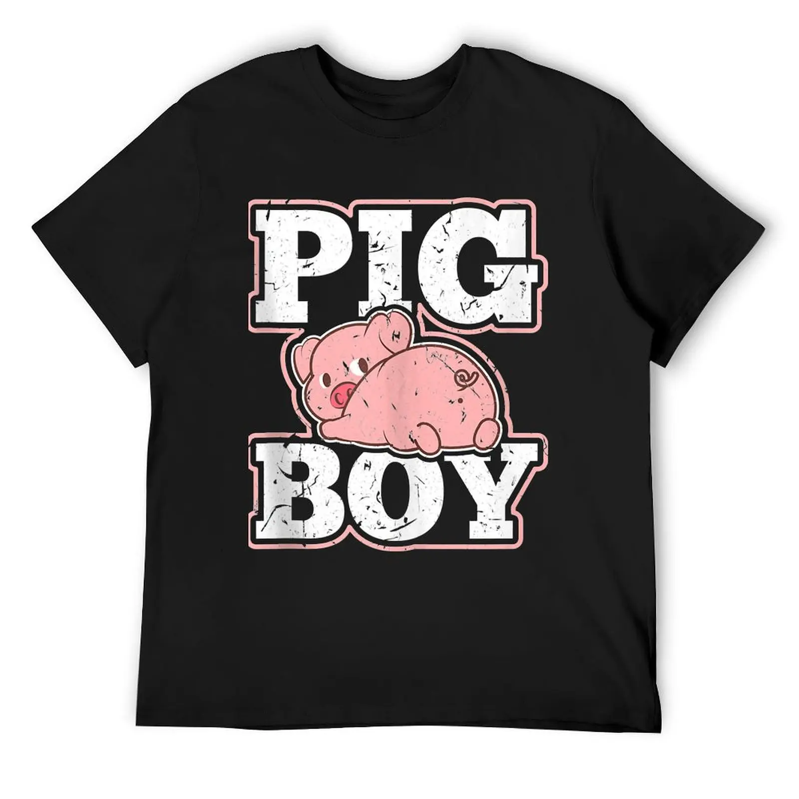 Pig Boy Raunchy Fetish Funny Joke BDSM Kinky Roleplay T-Shirt summer tops boys whites t shirts for men