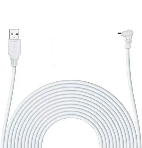 Quick Charging Cable Weatherproof Indoor/Outdoor Charge for Arlo Pro arlo Pro 2 (White)