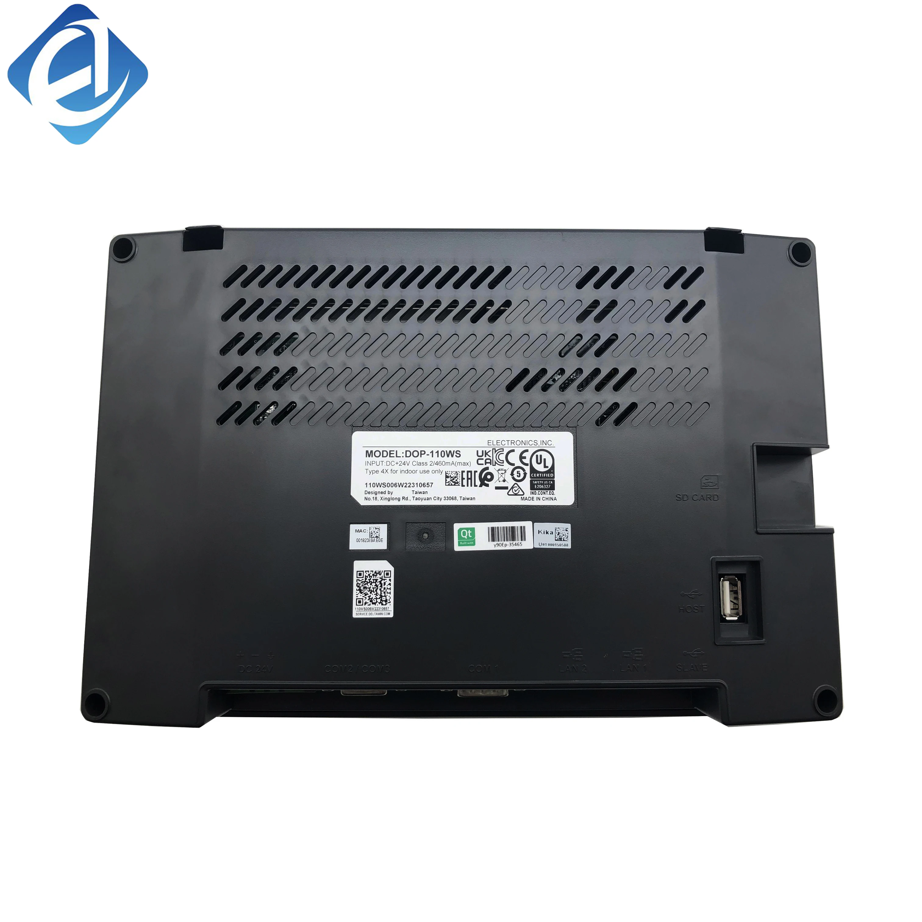 New Original DOP-110WS PLC HMI Touch Screen Industrial Pcs Human Machine Interfaces Stock In Warehouse