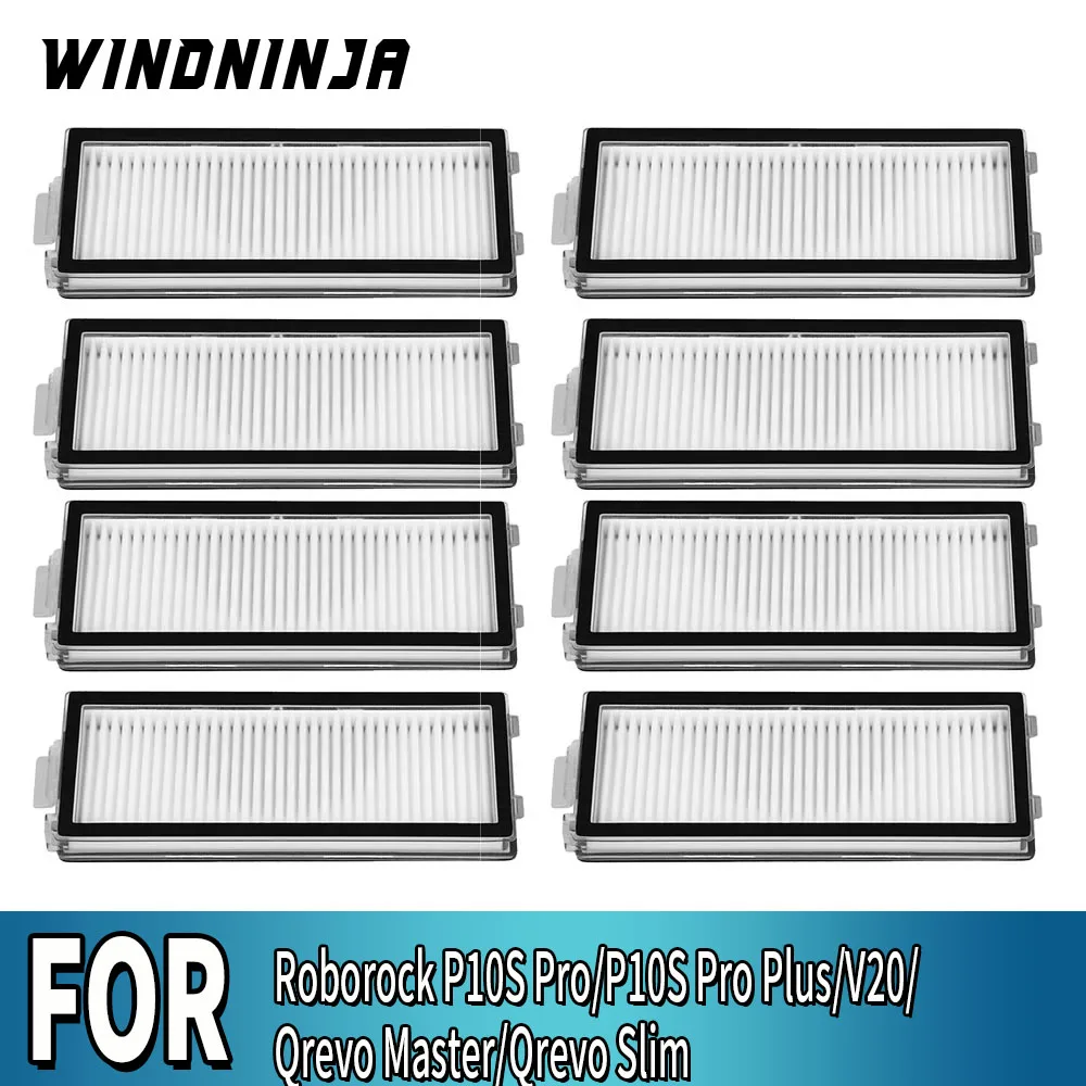 

Filter For Roborock P10S Pro/V20/Qrevo Master/Qrevo Slim/P10S Pro Plus /Saros Z70 Robot Vacuum Cleaner Hepa Filter Accessories