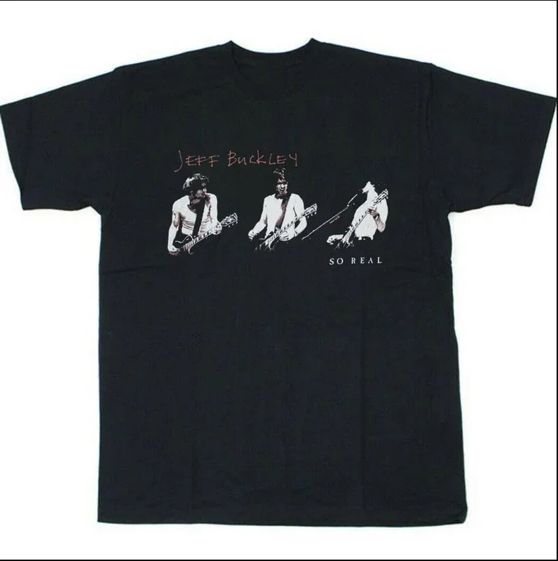 1994 Jeff Buckley So Real Camiseta, camiseta vintage de concierto de la gira Jeff Buckley de los años 90