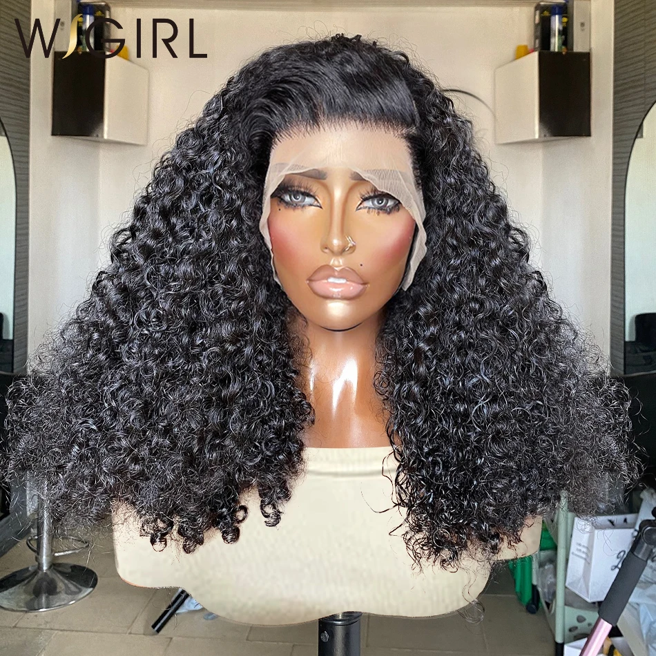 WIGIRL 13x6 Curly Lace Frontal Short Bob Wig Deep Wave 13x4 Lace Front Human Hair Wigs 5x5 Closure Brazilian For Women