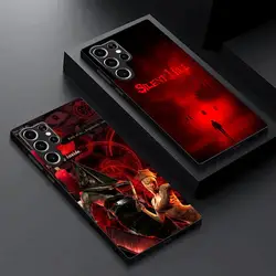 New game horror Silent Hill 2 Phone Case For Samsung Galaxy S25 S24 S23 S22 S21 S20 Plus Ultra Note20 Soft Black