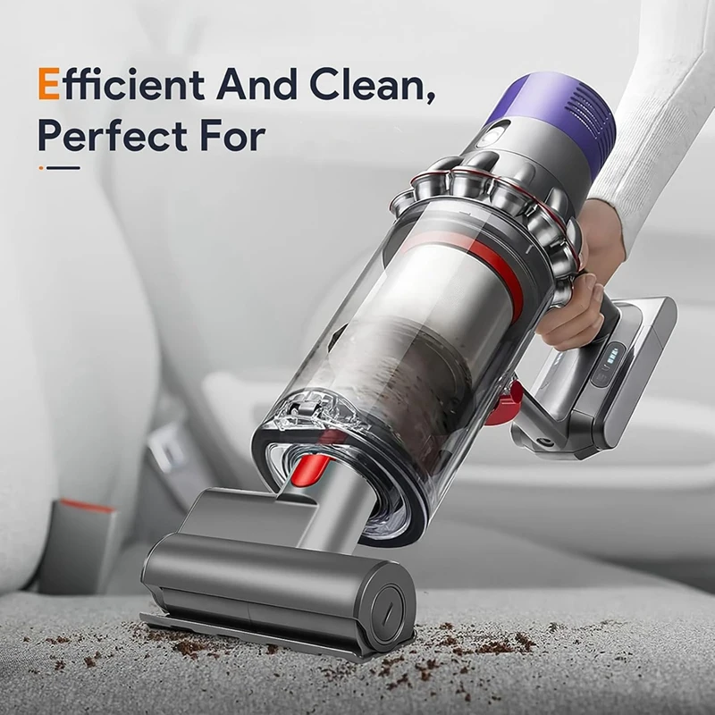 فرشاة إزالة الغبار الكهربائية ، Dyson V7 ، V8 ، V10 ، V11 ، V15 ، أداة صغيرة بمحركات ، رأس فرشاة