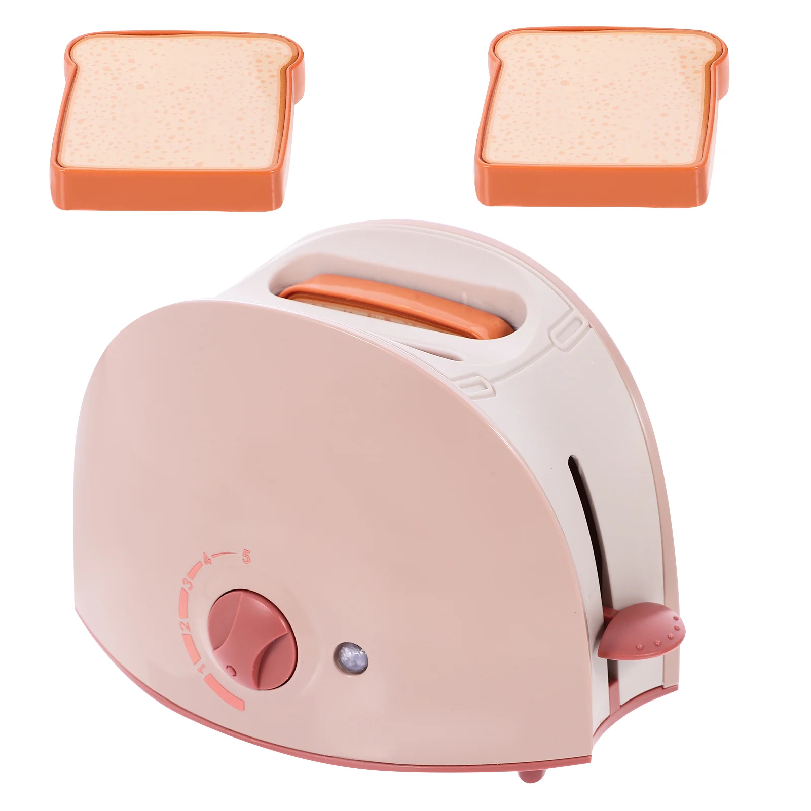 Electric Bread Maker Toy Realistic Mini Toaster Kids Kitchen Appliance Pretend Play Game Safe Materials Simulation Toys For