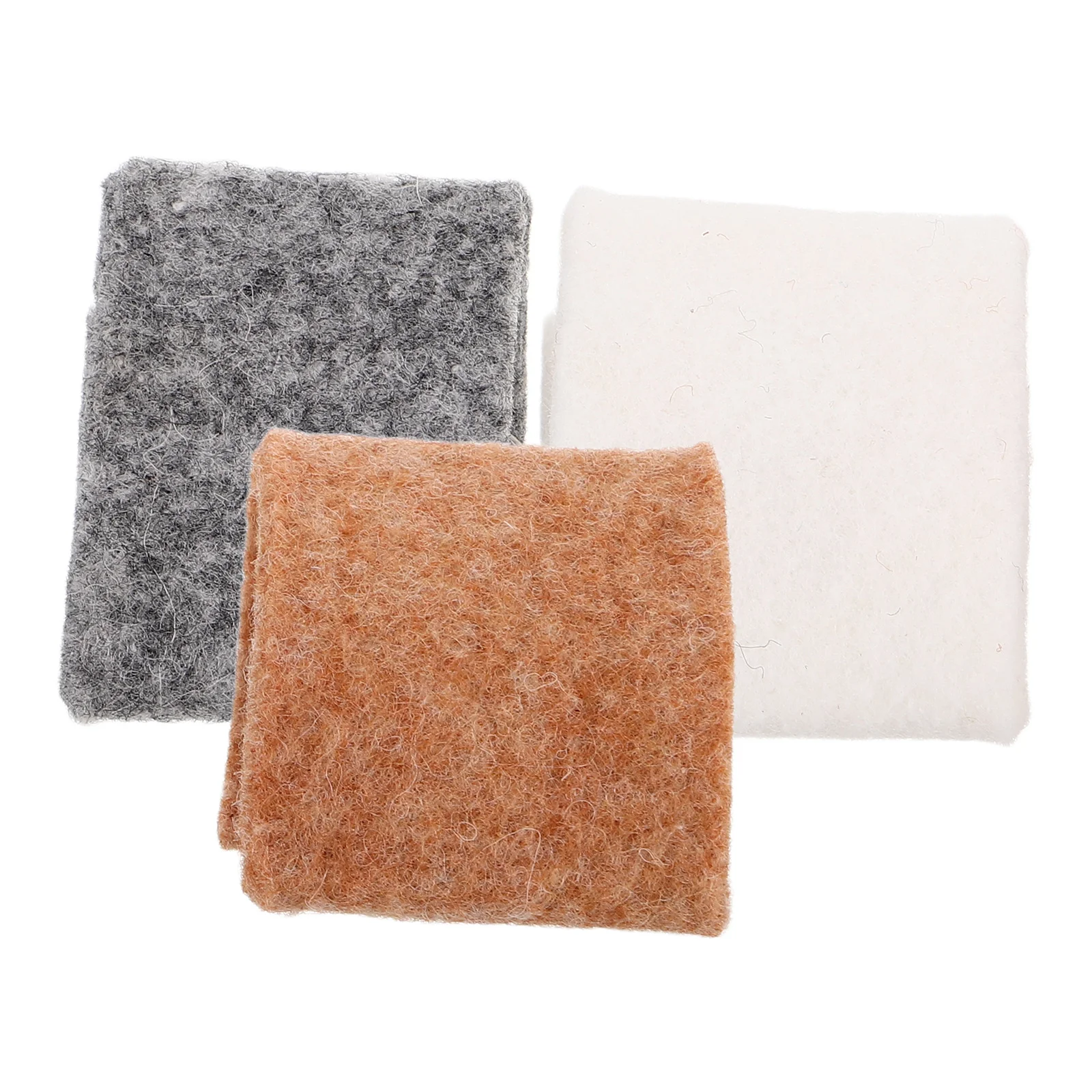 

3Pcs Traditional Erhu Tone Control Pads Wool Felt Noise Reduction Mats for Improved Sound Quality and Comfortable Playing