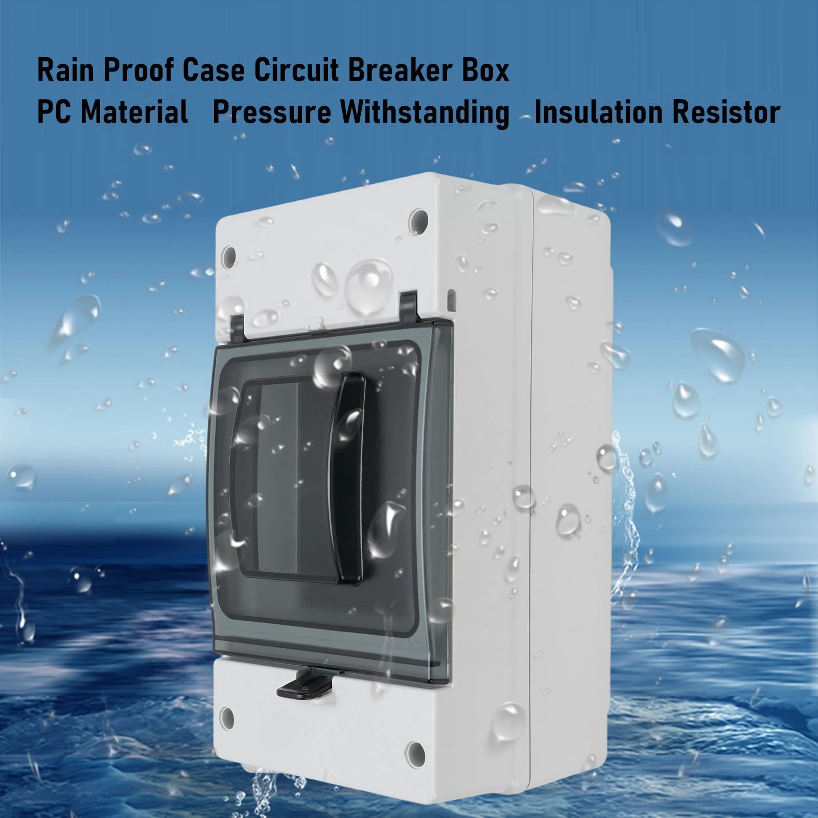 Circuit Breaker Electrical Box Rational Internal and External Layout Outdoor Distribution Junction Box for Construction Sites