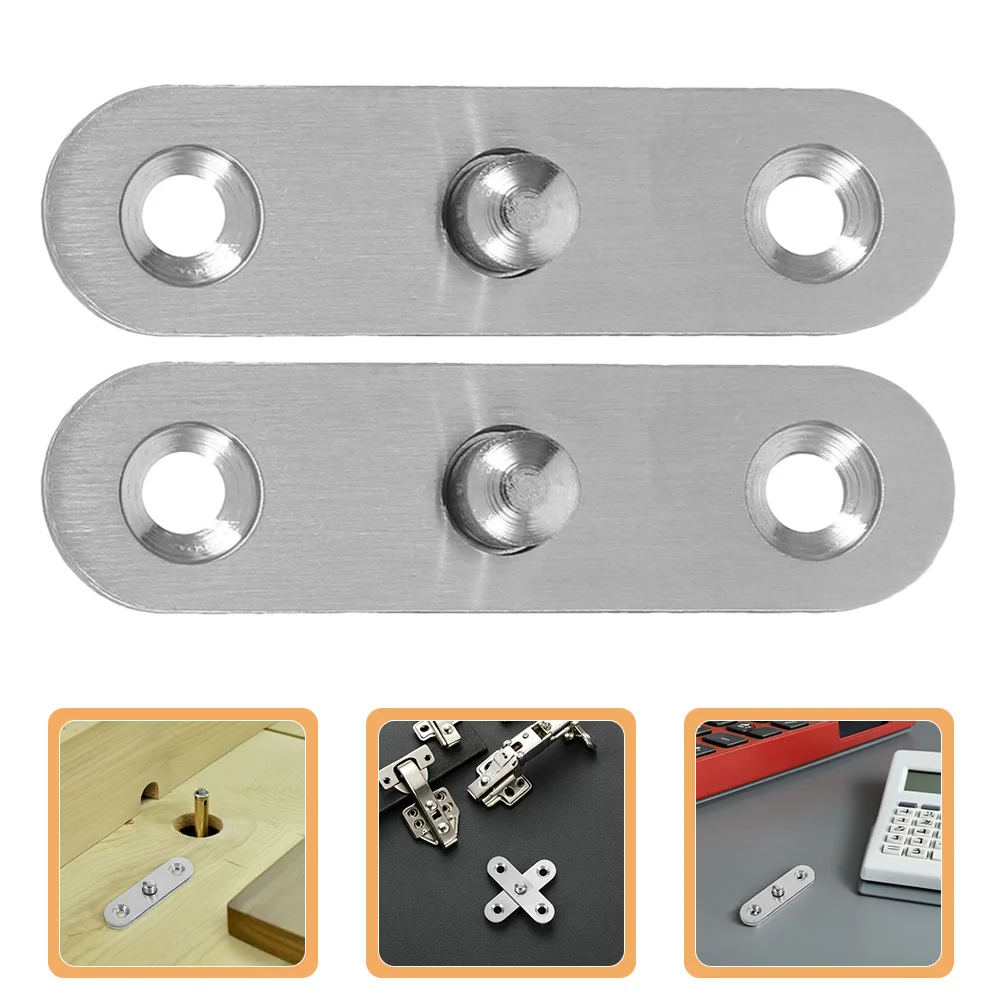 

6pcs Stainless Steel 360 Degree Rotating Foldable Window Hinge Easy Disassembly Durable Cabinet Door Hardware Hidden Pivot