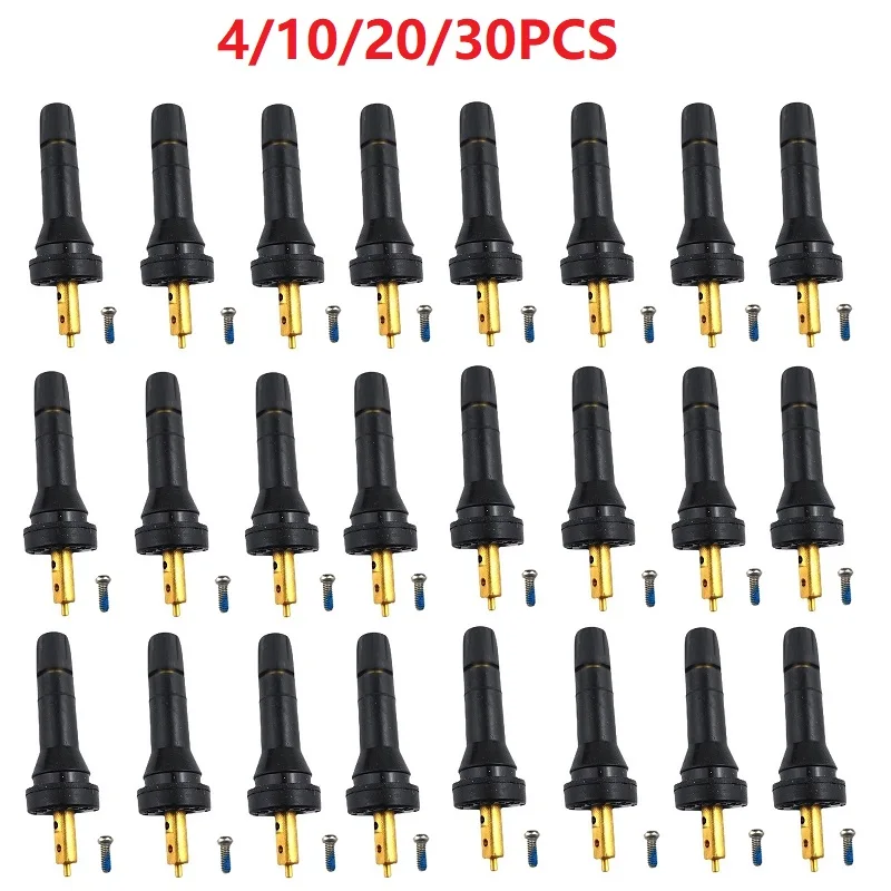 4/10/20/30 szt. Części zamienne do gumowego/aluminiowego zestawu serwisowego trzpienia zaworu czujnik ciśnienia w oponach Chang An TPMS