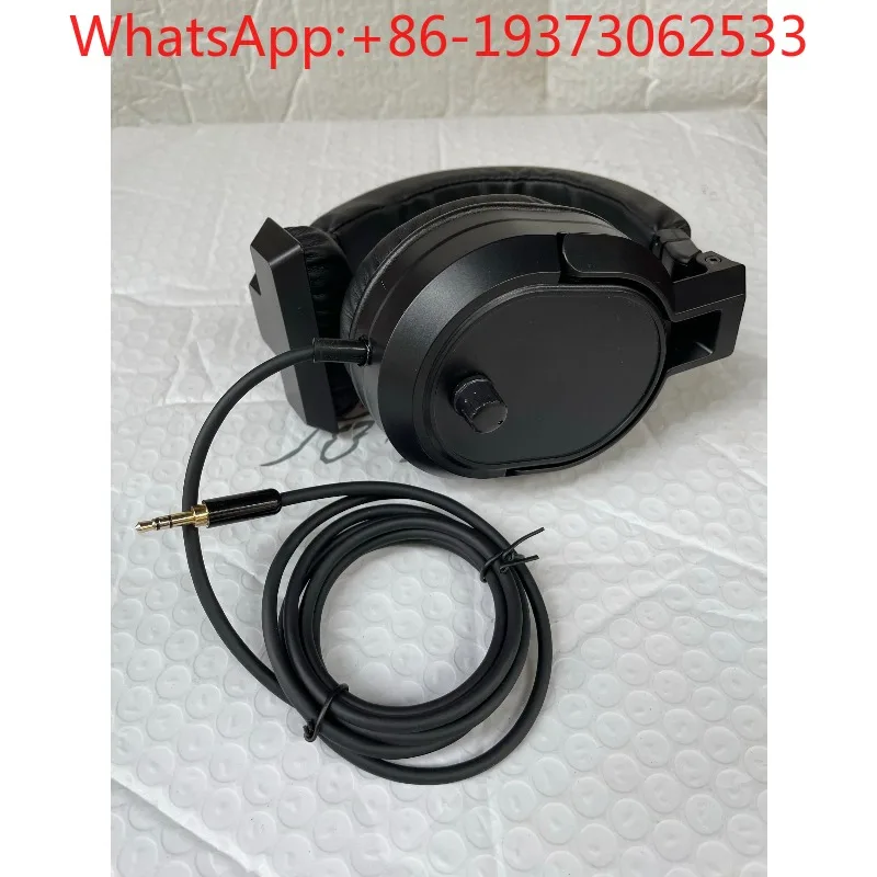 Earphones Single Ear No Wheat Soundproof Belt Volume Switch 3.5/6 Plug Support Extended Cable