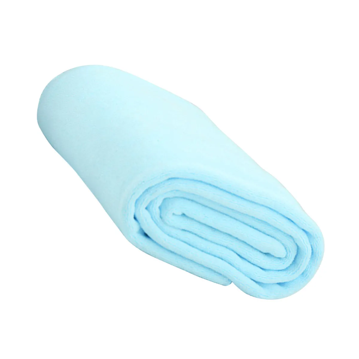Microfiber Towels 30x70cm Light Blue -Dry Super Absorbent Multipurpose for Bath Hair Face Car Towels