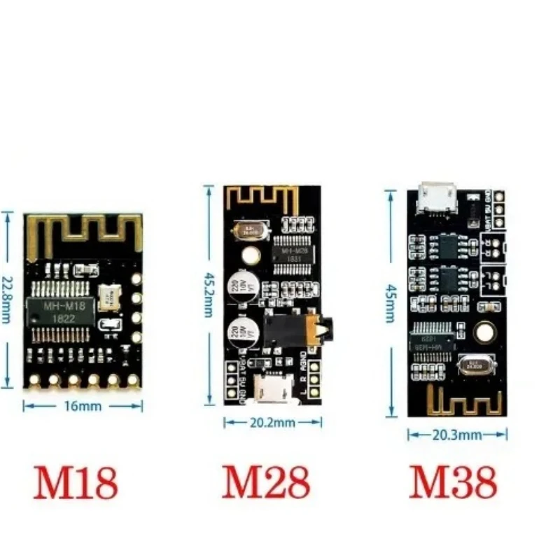 MH-MX8 M18 M28 M38Wireless Bluetooth Audio Module 4.2 Stereo Lossless High Fidelity HIFI DIY Modification