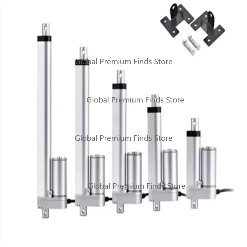 Electric push rod Low noise High thrust DC Customizable small pad actuator