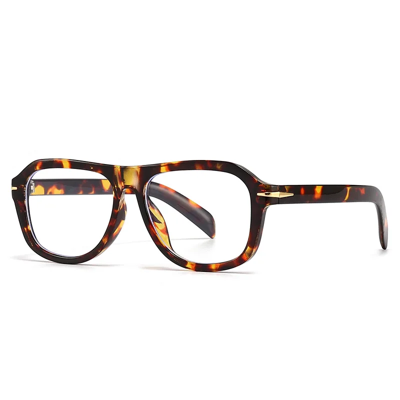 Black Eyeglasses Frame Men Women Tortoise Myopia Glasses Male Spectacles for Prescription Optical Lens -100 150 200 250 300 350