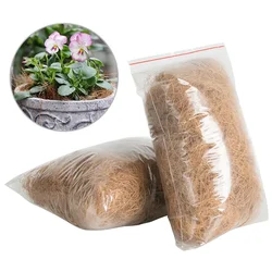 Natural Coconut Husk Fiber Orchids Crafts, Pet Bedding, Insect-Proof, Protect Plants, Maintain Soil Temperature 200g